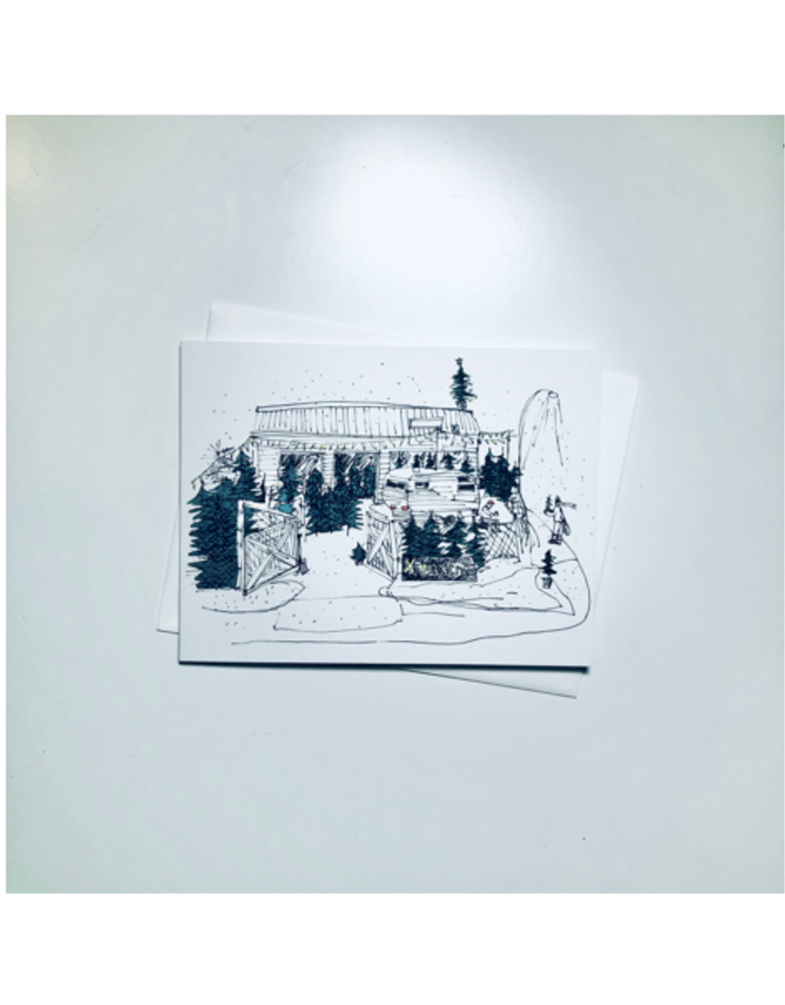 Card - Emma Fitzgerald, Christmas Tree Lot