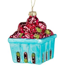 Ornament - Strawberry Pint