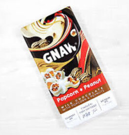 Chocolate - Gnaw Popcorn & Peanut Milk Chocolate Bar