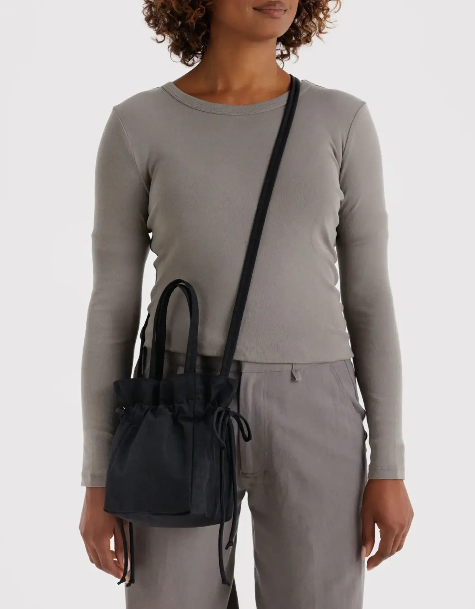 Baggu - Drawstring Bag, Black