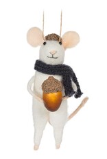 Ornament - Felt Mouse with Acorn