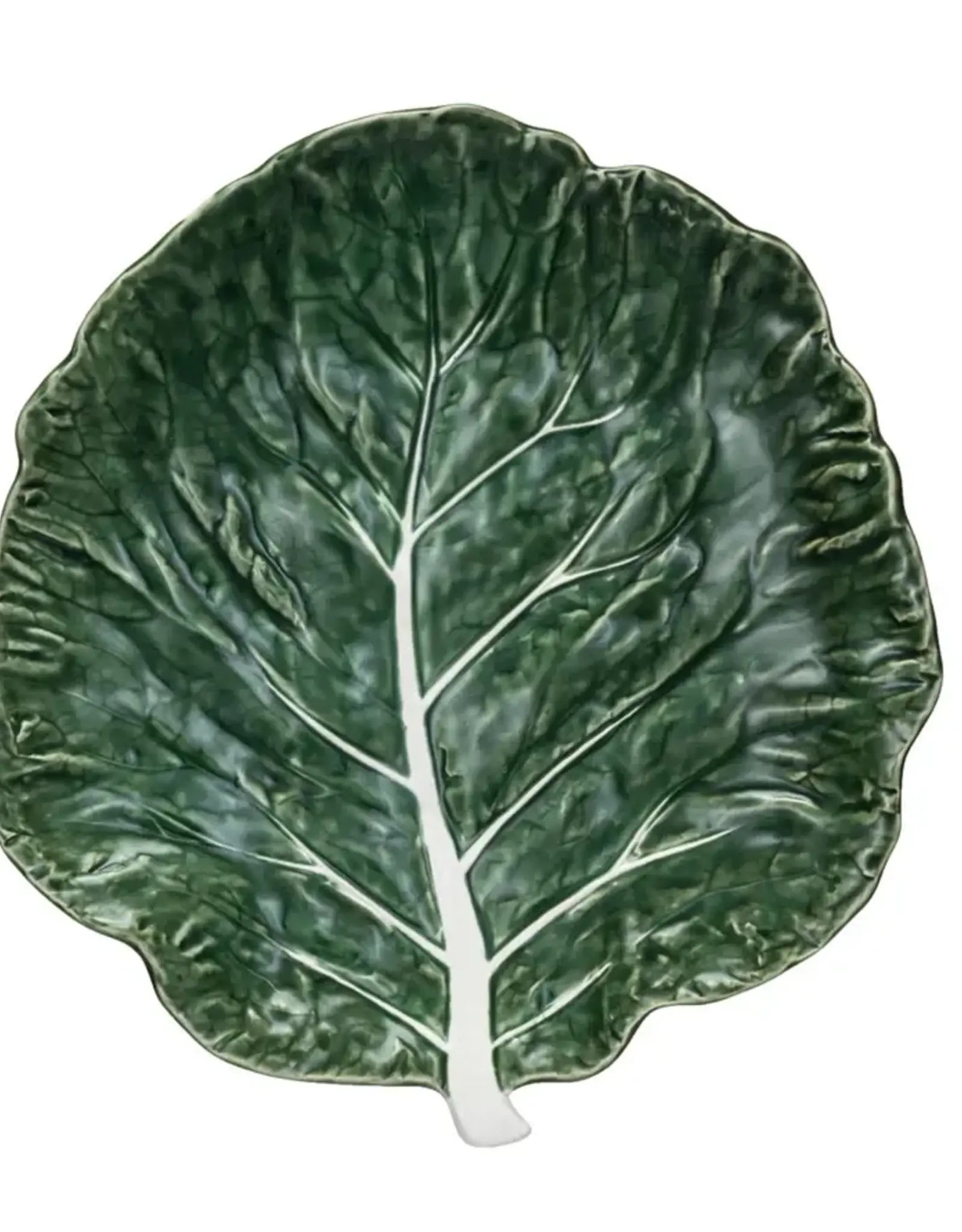 Serving Plate - Cabbage Leaf