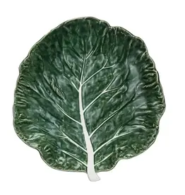 Serving Plate - Cabbage Leaf