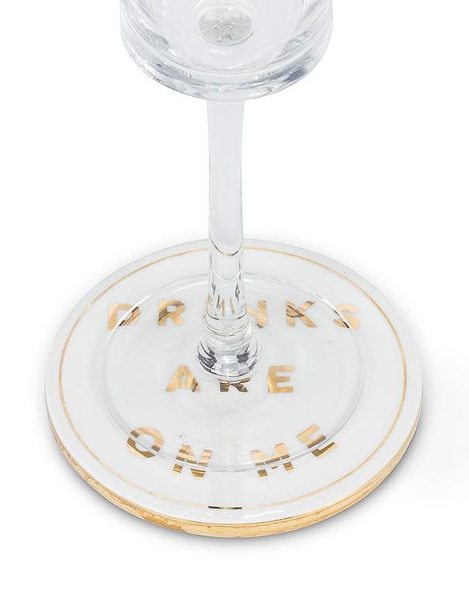Coaster - Drinks Are On Me, Gold