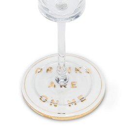 Coaster - Drinks Are On Me, Gold