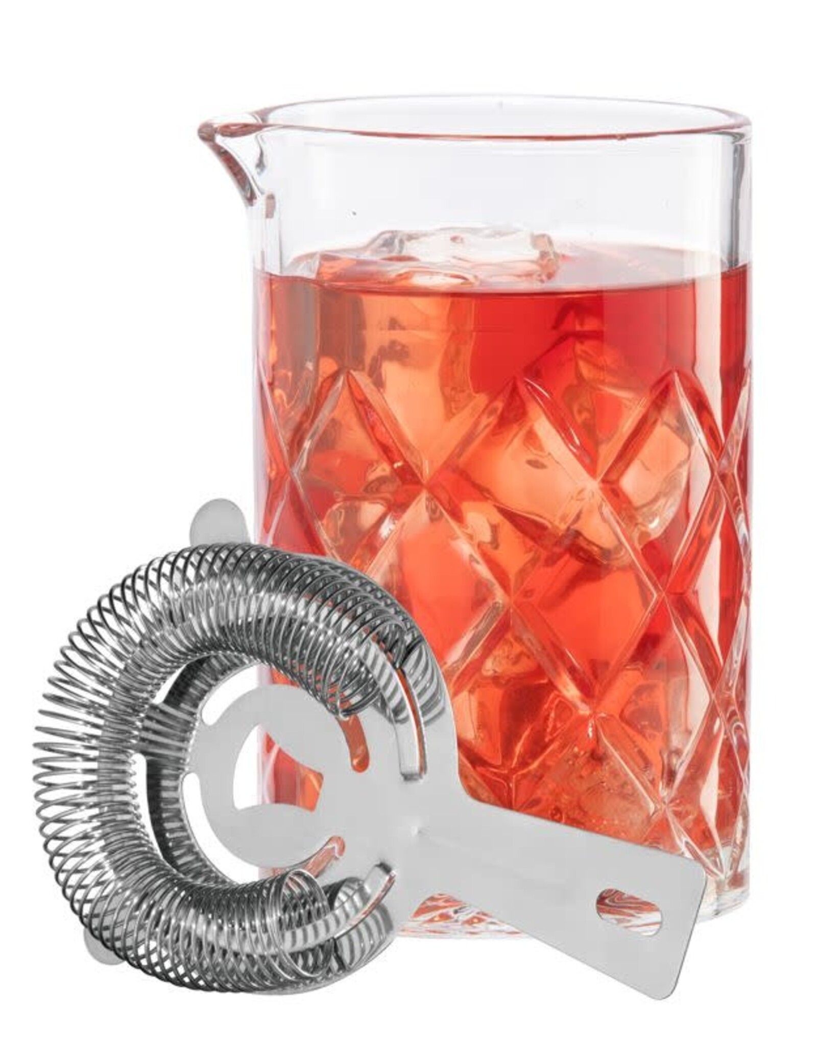 Cocktail Mixing Glass & Strainer