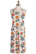 Apron - Flower Block Print
