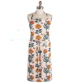 Apron - Flower Block Print