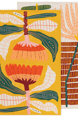 Tea Towel - Tropical Flower, Set of 2