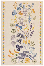 Tea Towel - Embroidered Flora