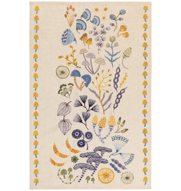 Tea Towel - Embroidered Flora
