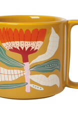 Mug - Tropical Flower, Saffron