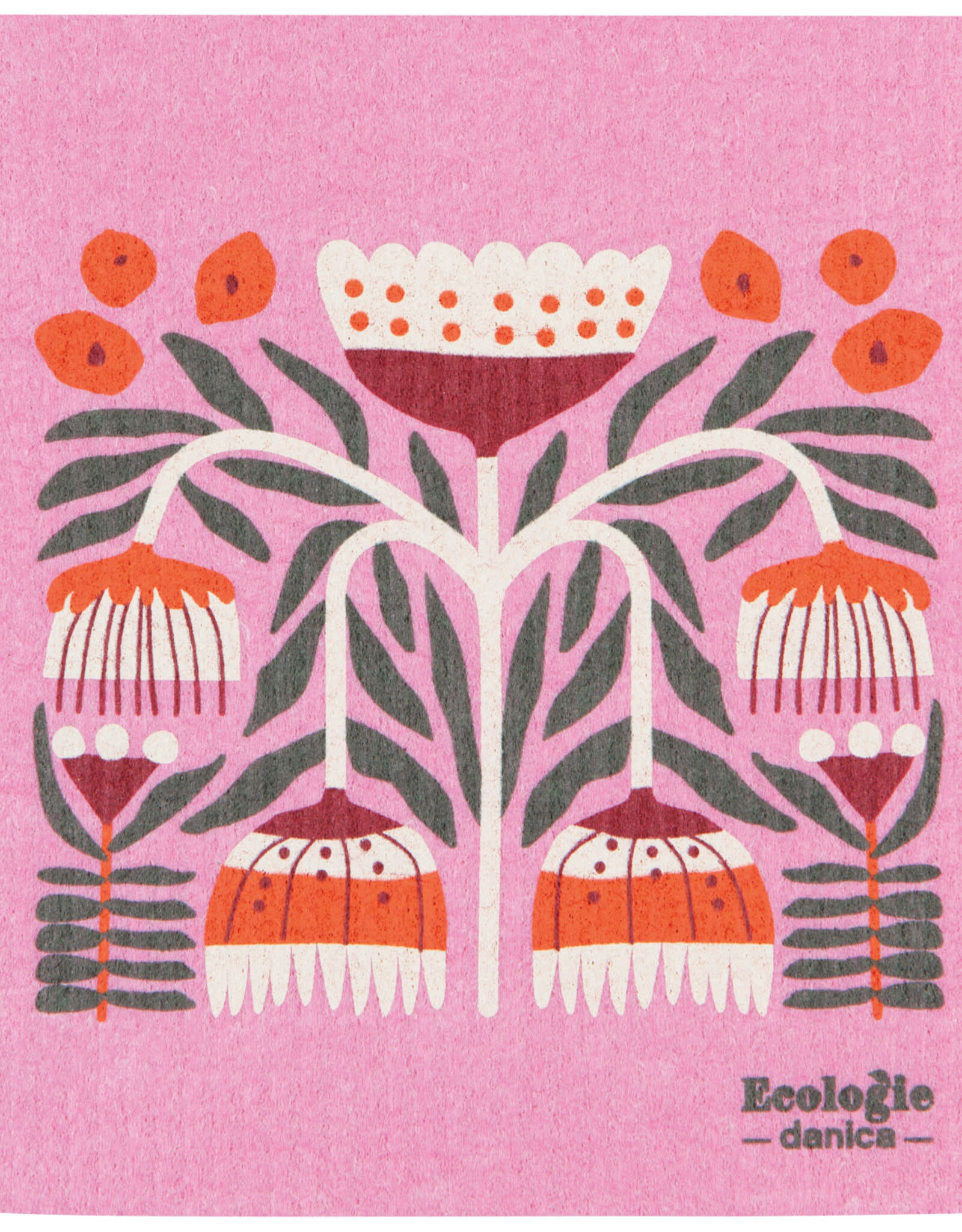 Swedish Sponge Cloth - Tropical Flower