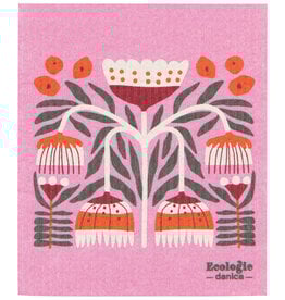Swedish Sponge Cloth - Tropical Flower
