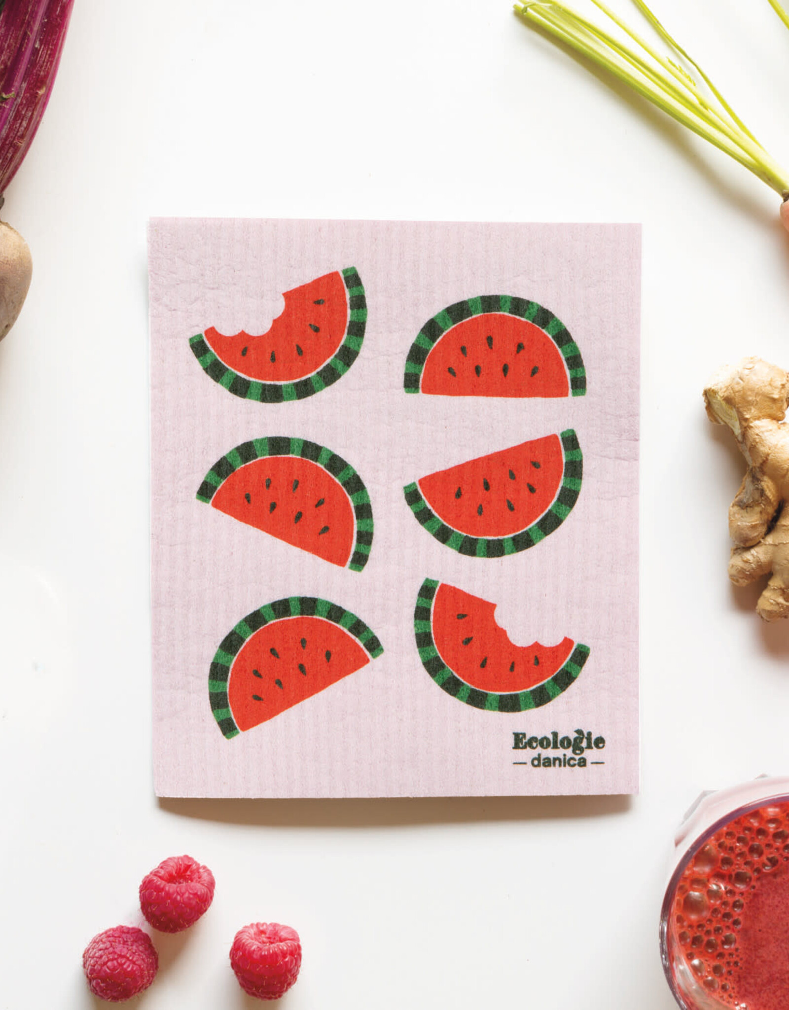Swedish Sponge Cloth - Watermelon Slices