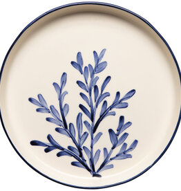 Dinner Plate - Hand Painted Sprig