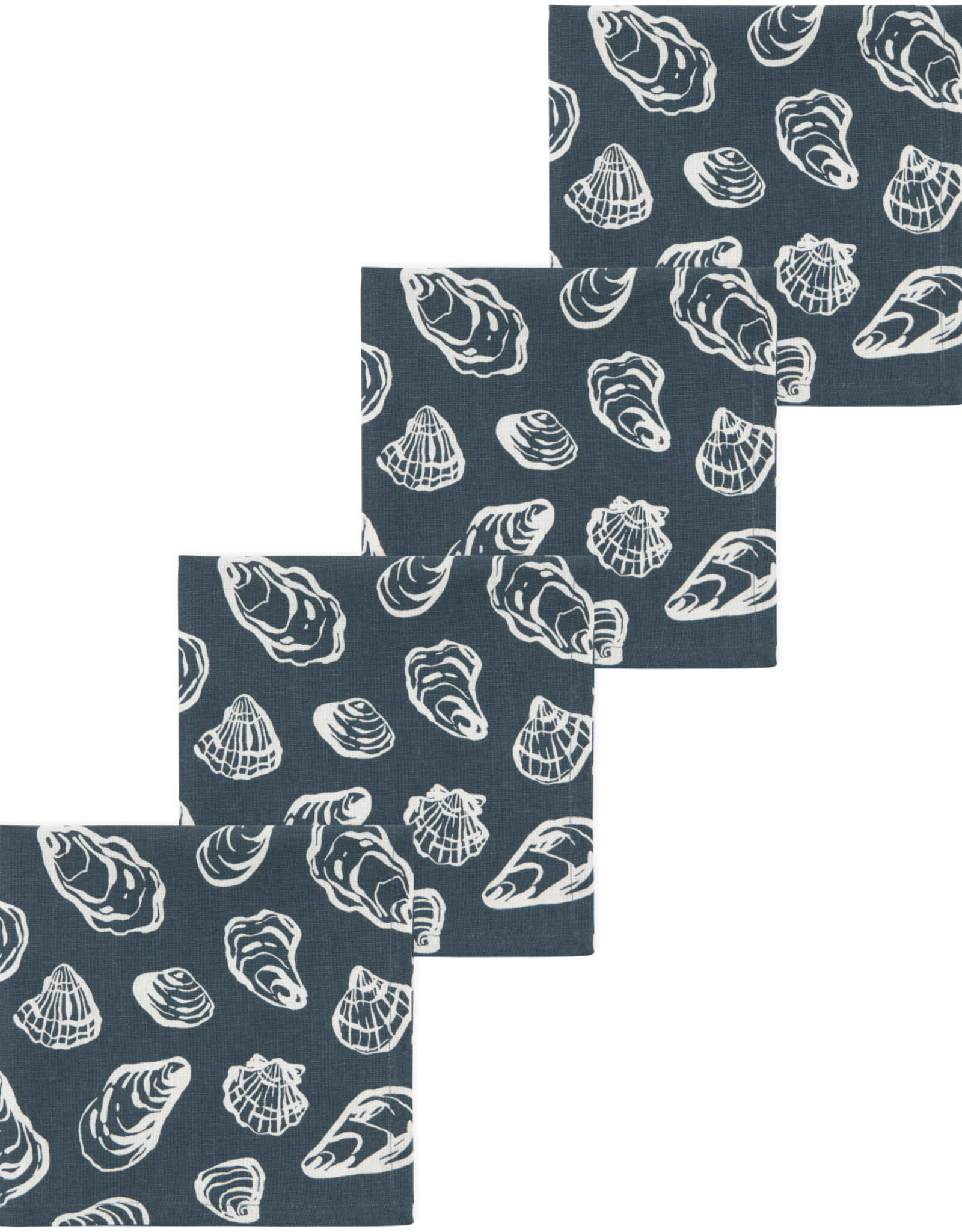 Cloth Napkins - Shellfish, Set of 4