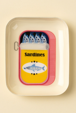 Trinket Tray - Sardines, Yellow