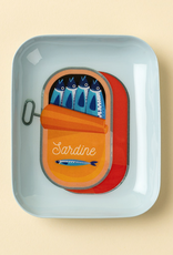 Trinket Tray - Sardines, Blue