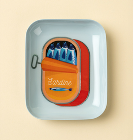 Trinket Tray - Sardines, Blue