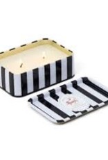 Candle - Printed Tin, Black Cedar & Fig