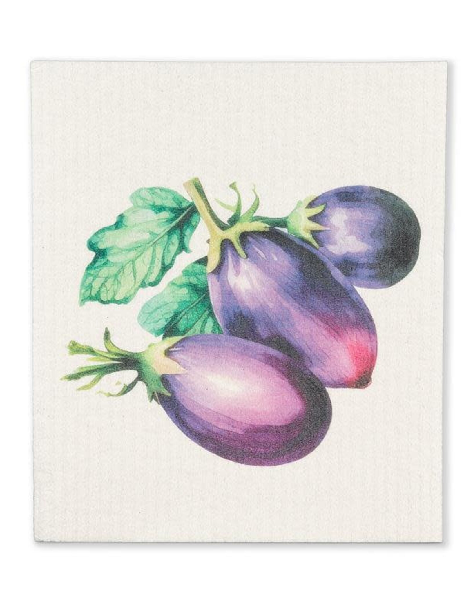 Swedish Sponge Cloth - Eggplant