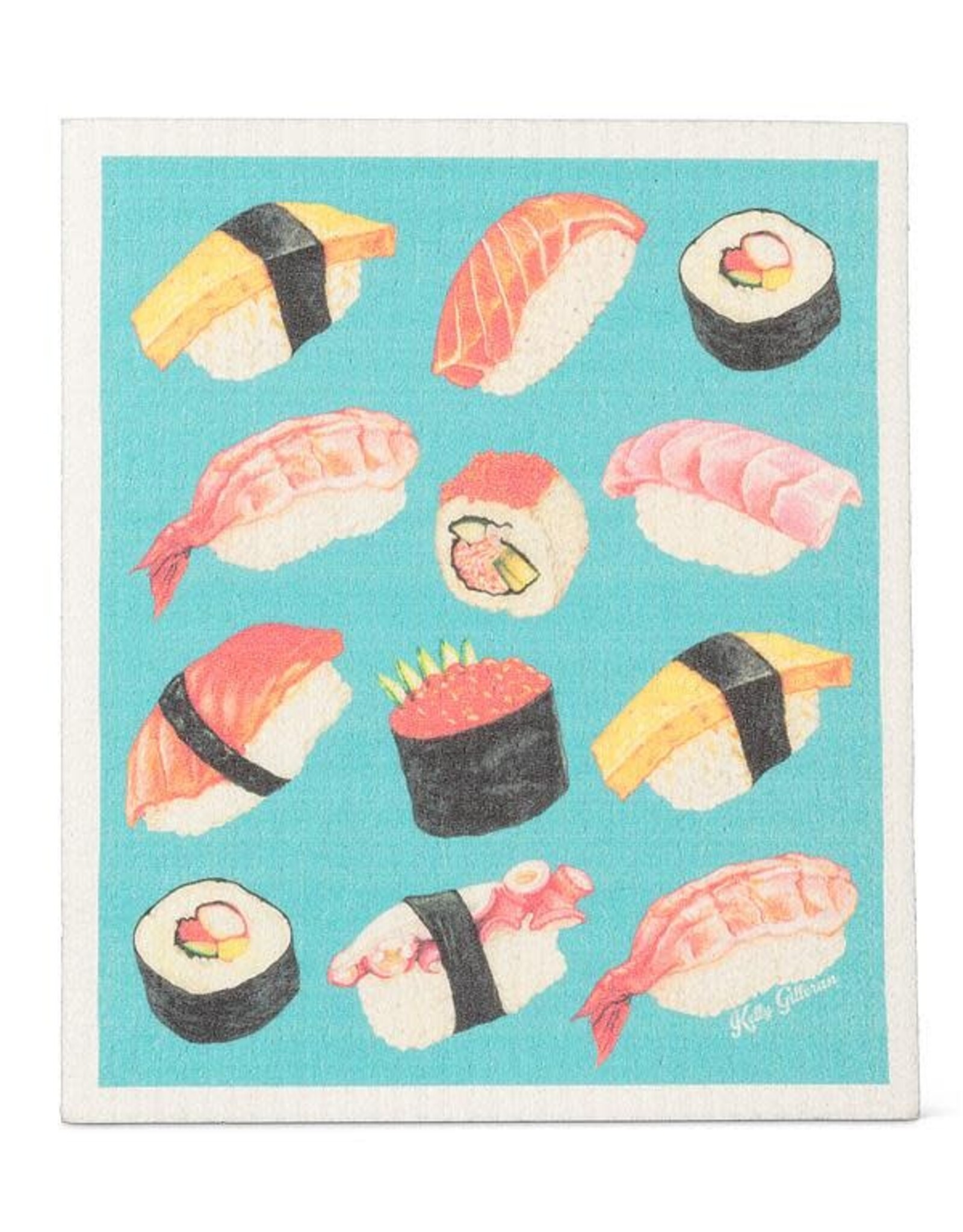 Swedish Sponge Cloth - Sushi Party
