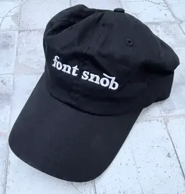 Baseball Cap - Font Snob