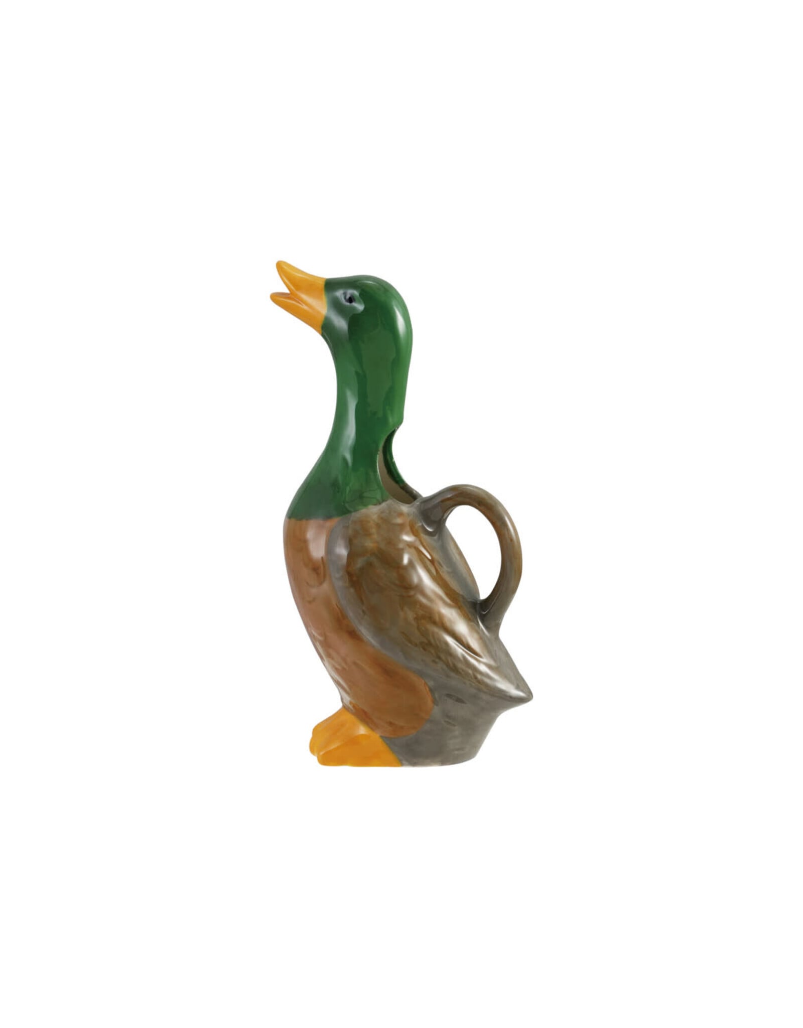 Pitcher - Hand Painted Duck