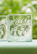 April Cornell Glass Tumbler - Flora, Short