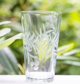April Cornell Glass Tumbler - Flora, Tall