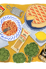 Kat Frick Miller - Art Print, Artichokes, 8 x 10"