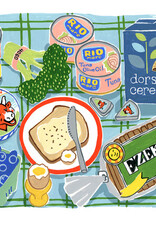 Kat Frick Miller - Art Print, Laughing Cow, 8 x 10"