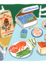 Kat Frick Miller - Art Print, A Maritime Kitchen, 8 x 10"