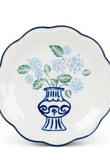 Small Plate - Blue Flower Vase