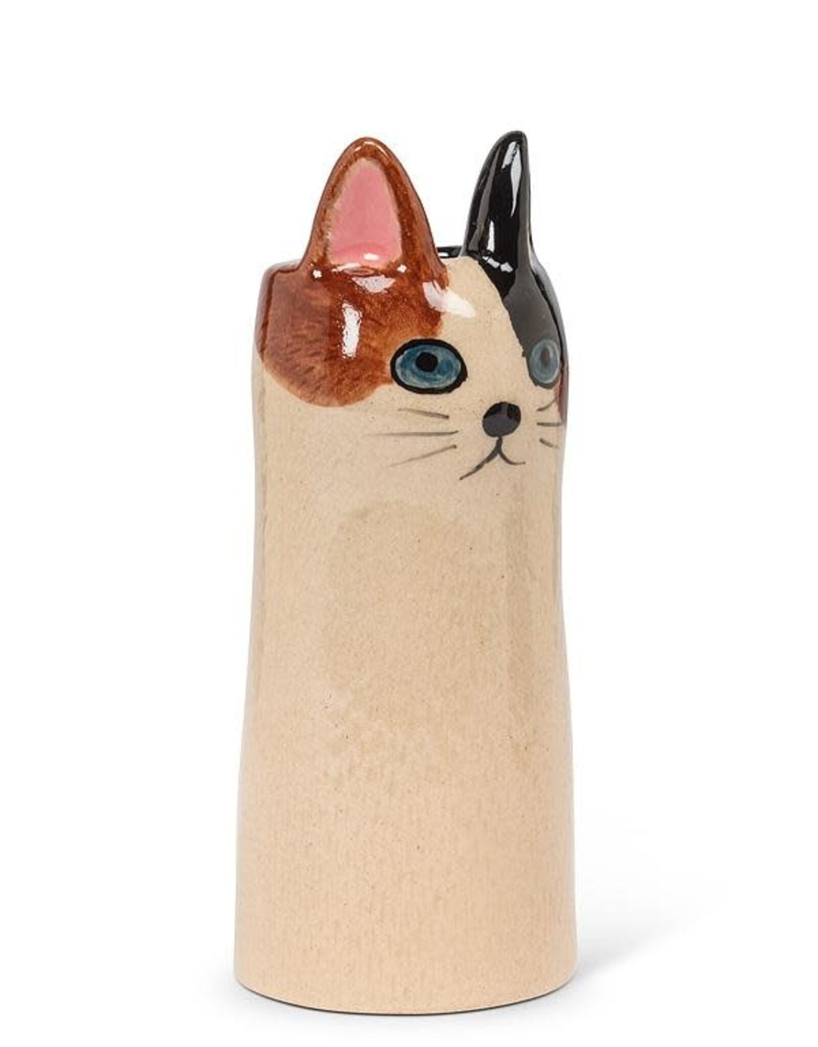 Bud Vase - Calico Kitty