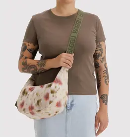 Baggu - Medium Crescent Bag, Abstract Floral