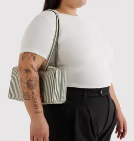 Baggu - Bowler Bag, Sage Stripe