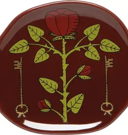 Trinket Tray - Rose & Keys