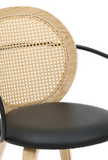 Dining Chair - Fellini Cane, Light Oak