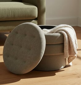 Ottoman - Moss Storage