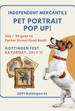 Pet Portrait Reservation Zoey: 2:35pm, Saturday July 11