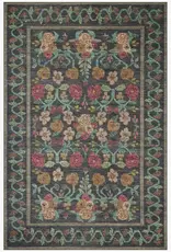 Rug - Rosa, Black, 7'6" x 9'6"