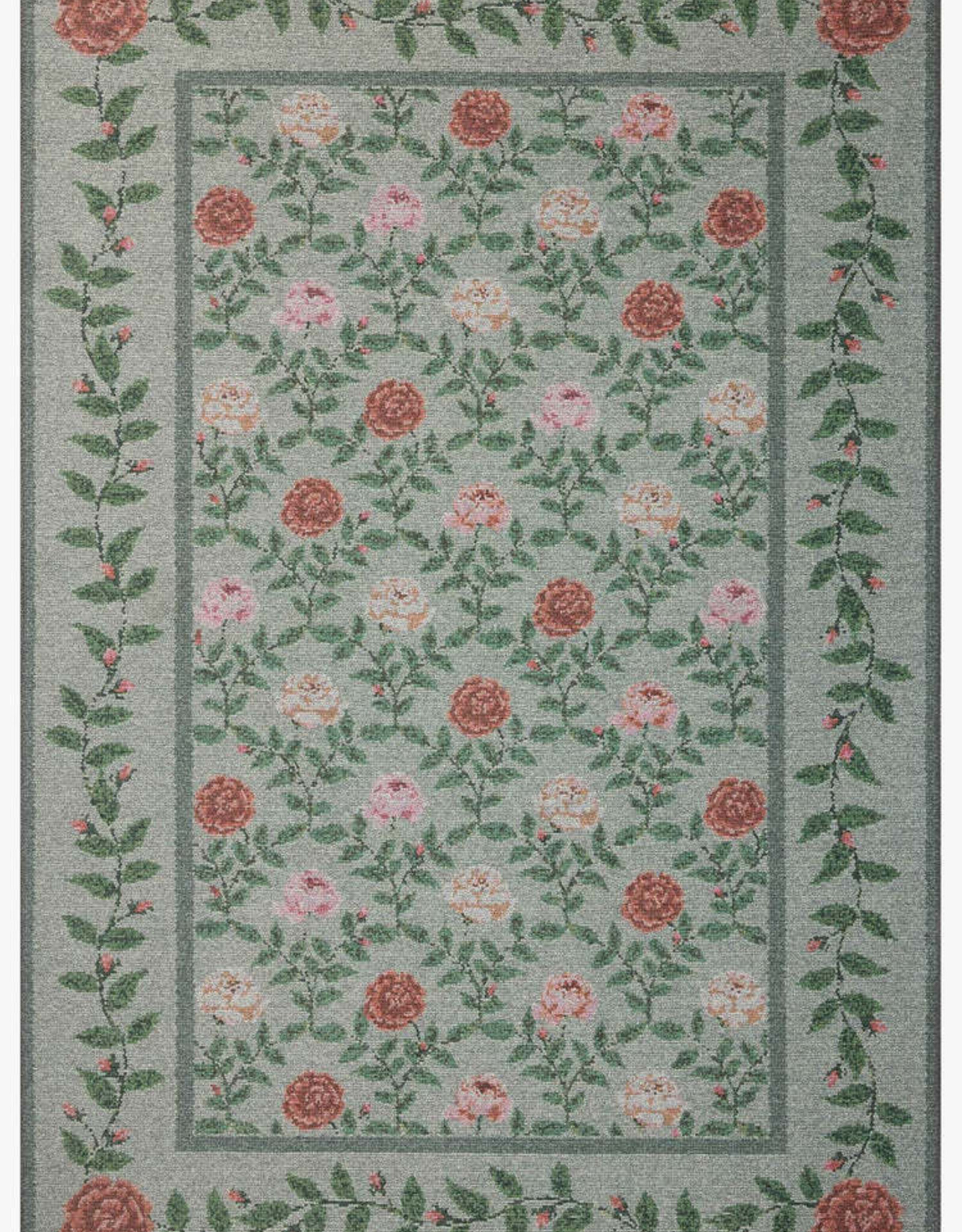 Rug - Wildwood, Green, 3'9" x 5'6"