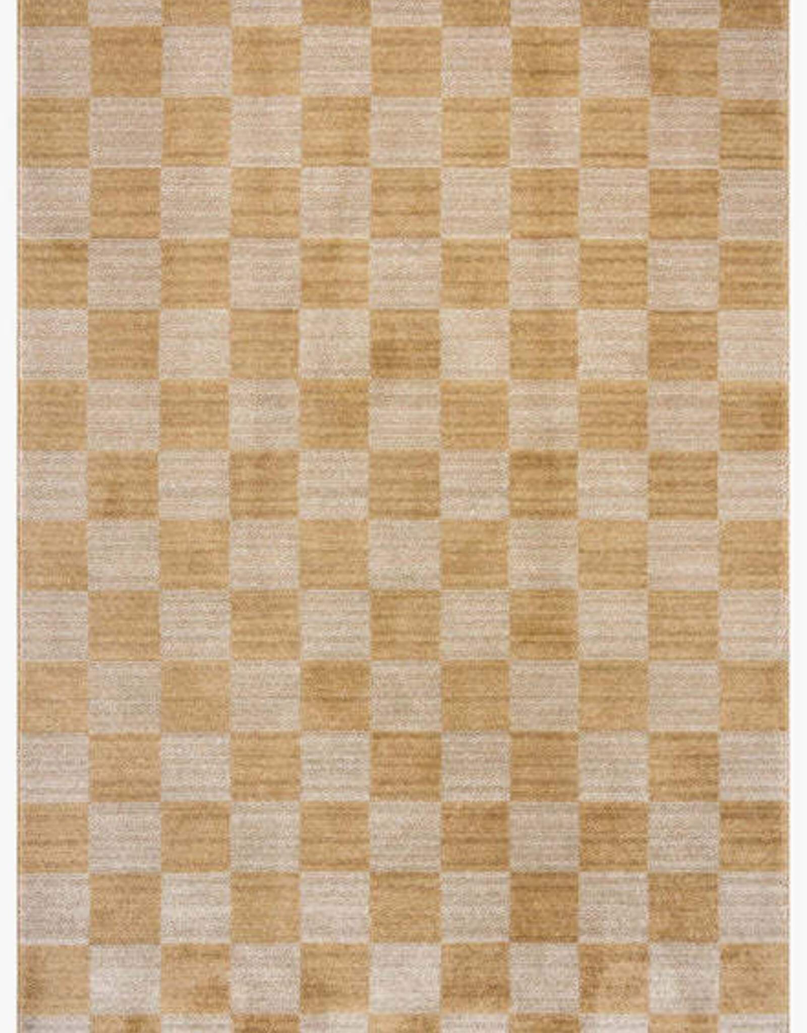 Rug - Apricot Check, 6'3" x 9'6"