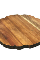 Charcuterie Cutting Board - Flower, Acacia Wood