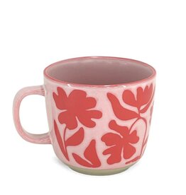 Mug - Jumbo, Pink Blossoms