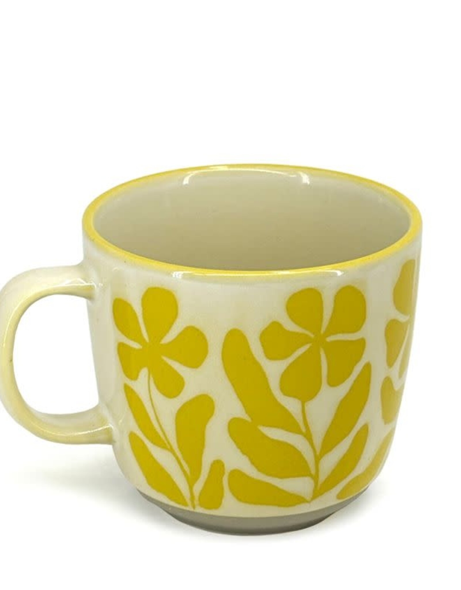 Mug - Jumbo, Yellow Blossoms