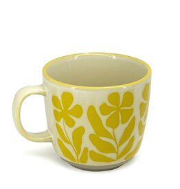 Mug - Jumbo, Yellow Blossoms