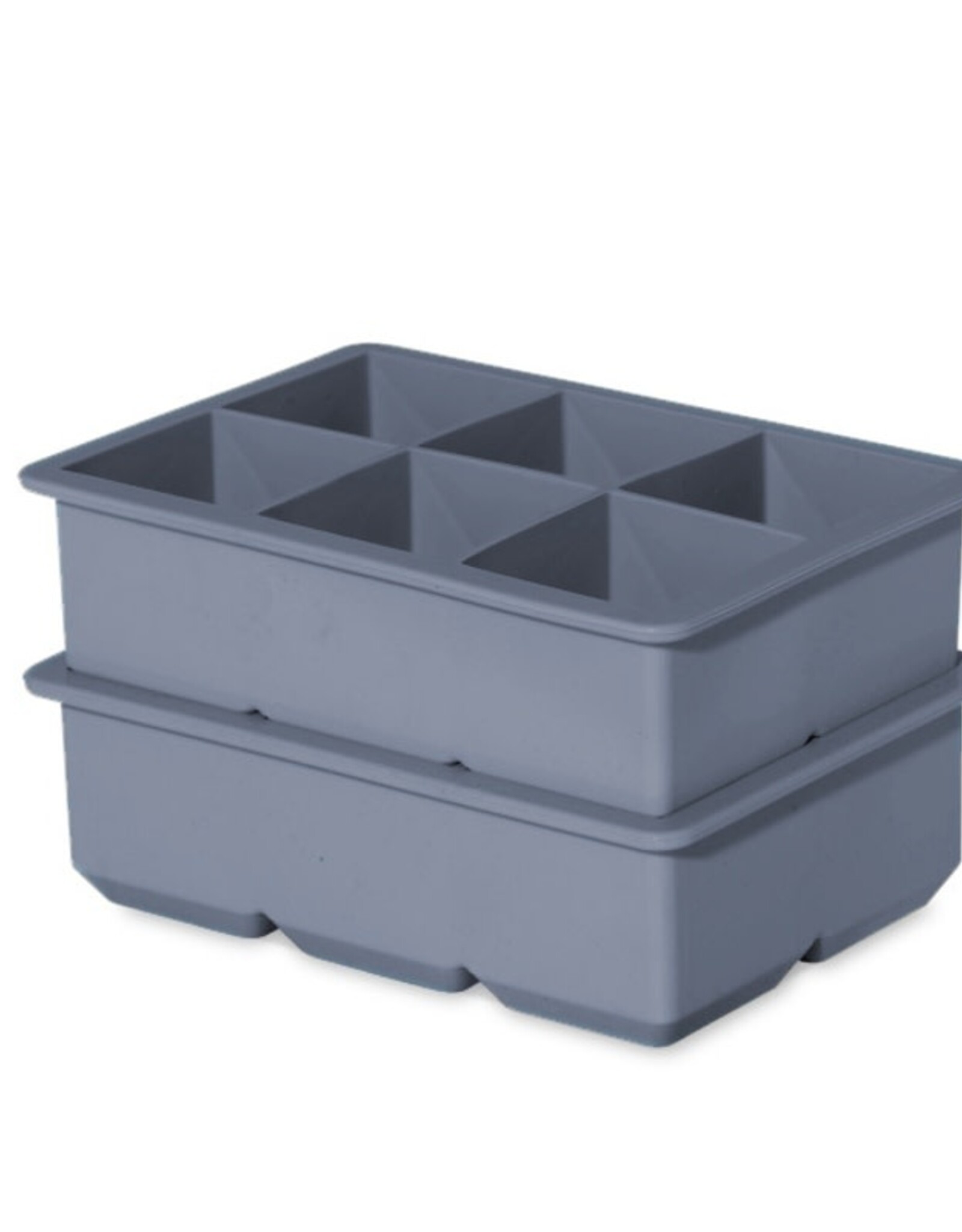 Ice Cube Tray - Jumbo, Slate Blue, Set of 2